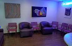 Office waiting area